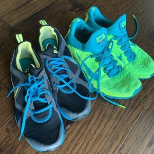 TWO PAIRS of women’s Nike shoes